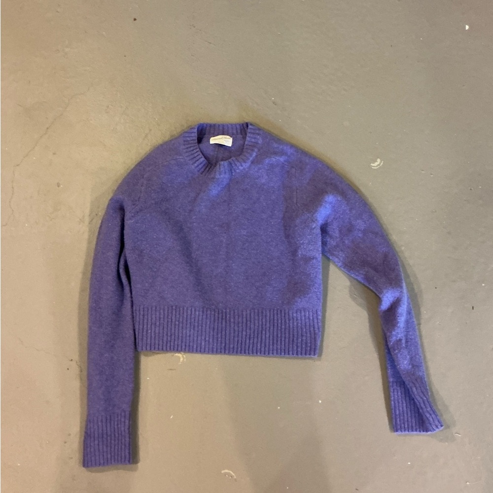Universal Thread Women's Blue Crew Neck Sweater